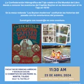 La CHT se suma a la conmemoración del Día del Libro con el evento “Literatura, Río Tajo y aventura”, La CHT se suma a la conmemoración del Día del Libro con el evento “Literatura, Río Tajo y aventura”,