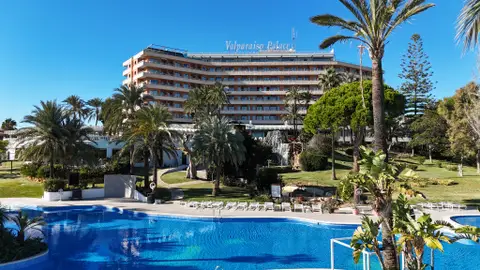 Fachada del Hotel GPRO Valparaiso Palace Hotel & Spa, en Palma Fachada del Hotel GPRO Valparaiso Palace Hotel & Spa, en Palma