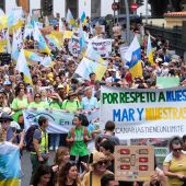 Manifestación del 20A en Canarias