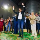 EH Bildu celebra su ascenso en las elecciones del País Vasco