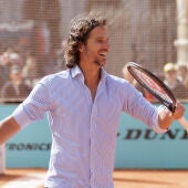 El tenista Feliciano López presenta el Mutua Madrid Open