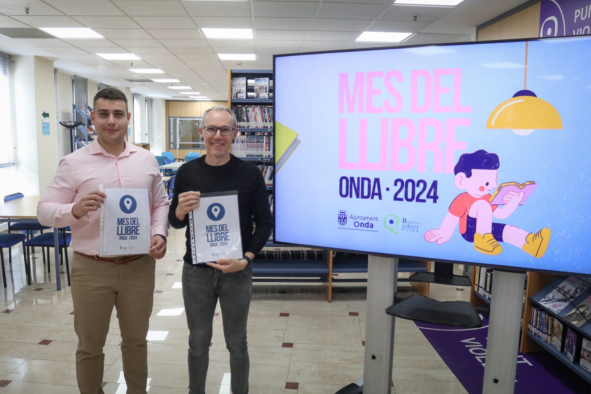 Onda celebra del Día Internacional del Libro con una original caza del tesoro literario Onda celebra del Día Internacional del Libro con una original caza del tesoro literario