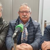 Antonio Orejuela, Manolo Bosch y Fausto Oviedo