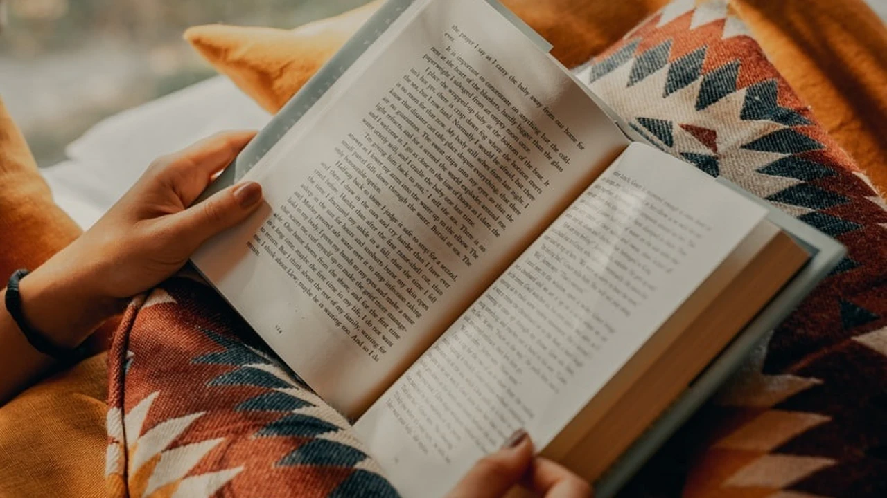Imagen de recurs de una persona leyendo un libro