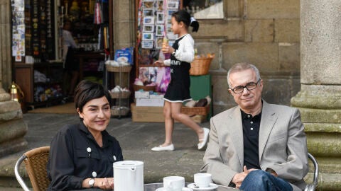 Un fotograma de la serie de Netflix 'El caso Asunta', con Candela Pe&ntilde;a interpretando a Rosario Porto, y Trist&aacute;n Ulloa interpretando a Alfonso Basterra.