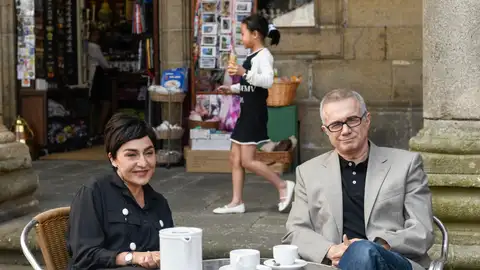 Un fotograma de la serie de Netflix 'El caso Asunta', con Candela Peña interpretando a Rosario Porto, y Tristán Ulloa interpretando a Alfonso Basterra. Un fotograma de la serie de Netflix 'El caso Asunta', con Candela Peña interpretando a Rosario Porto, y Tristán Ulloa interpretando a Alfonso Basterra.
