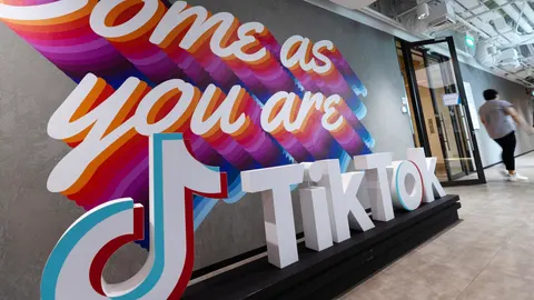 Imagen de archivo con el logo de TikTok.