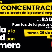 CCOO se concentra el viernes ante la patronal en Badajoz para exigir medidas de protección contra los excesos de calor