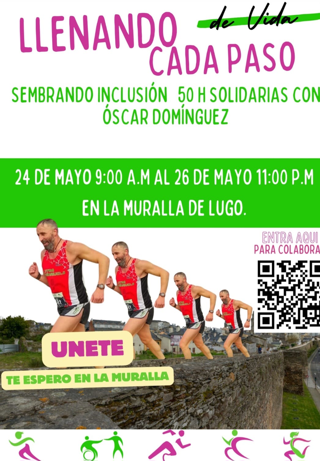 50H Corriendo en la muralla 50H Corriendo en la muralla