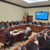 Hoy se ha celebrado pleno ordinario en la Diputación de Teruel