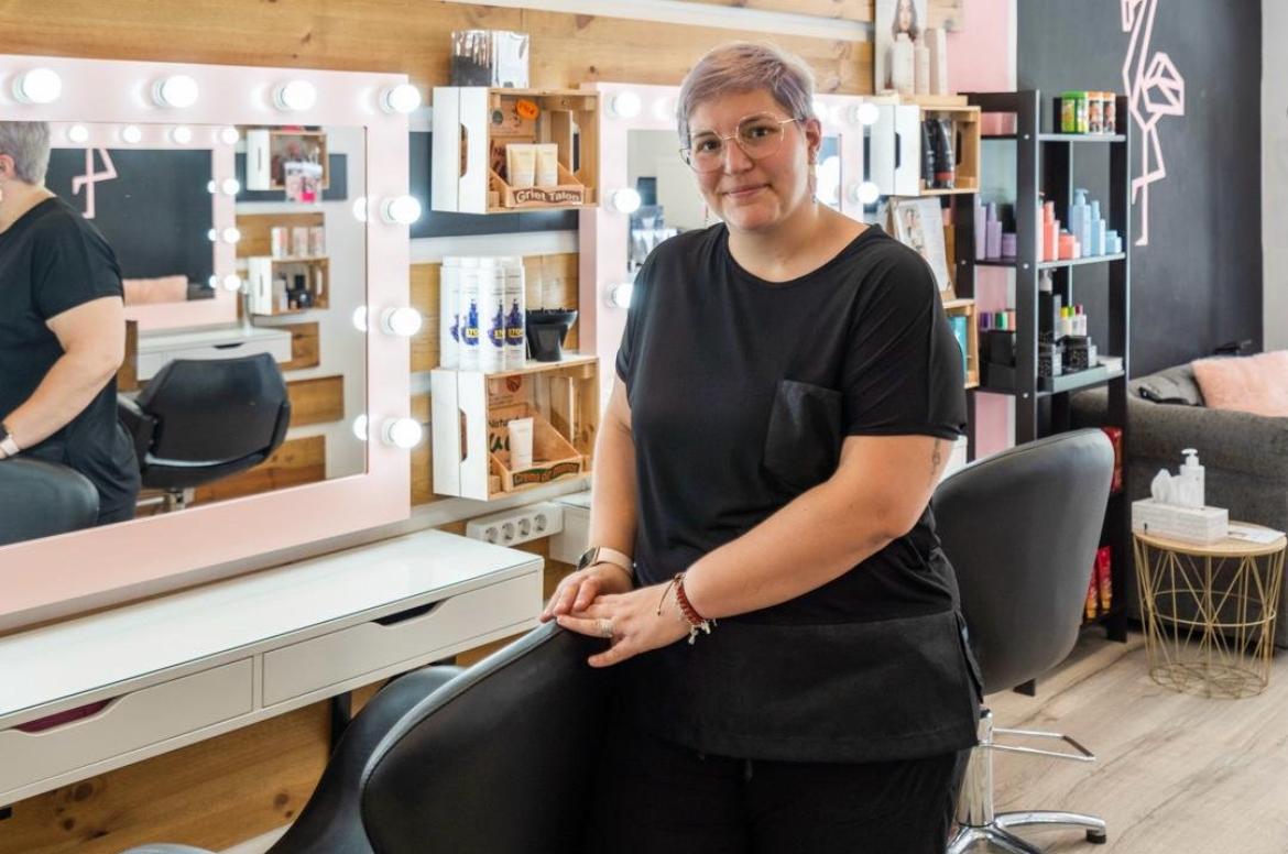 Esther Fortea en la Cadena de turolenses Esther Fortea en la Cadena de turolenses