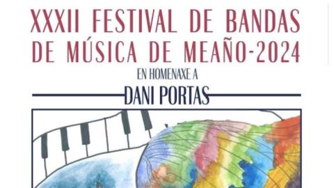 Cartel del Festival de Bandas de Música