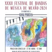 Cartel del Festival de Bandas de Música