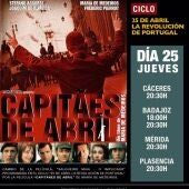 La Filmoteca conmemora este jueves los 50 años de la Revolución de los Claveles con la proyección de 'Capitanes de abril'