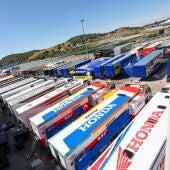 Imagen del paddock del Circuito de Jerez