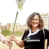 Carmen Sánchez Brufal.- Presidenta de 'UnirAlacant' Carmen Sánchez Brufal.- Presidenta de 'UnirAlacant'