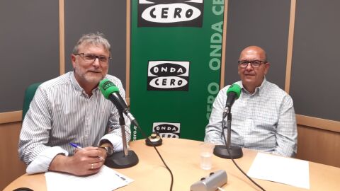 Jos&eacute; Miguel Giner (UA) y Juan Carlos Fresneda 