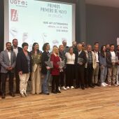La Fundación Cives o la sección sindical de BA Glass reconocidos en los XIII Premios Primero de Mayo de UGT Extremadura