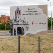 Las entradas a la ciudad ya lucen paneles de bienvenida a la ciudad de Mérida “Cuna del Cristianismo Hispano” con motivo del Año Jubilar