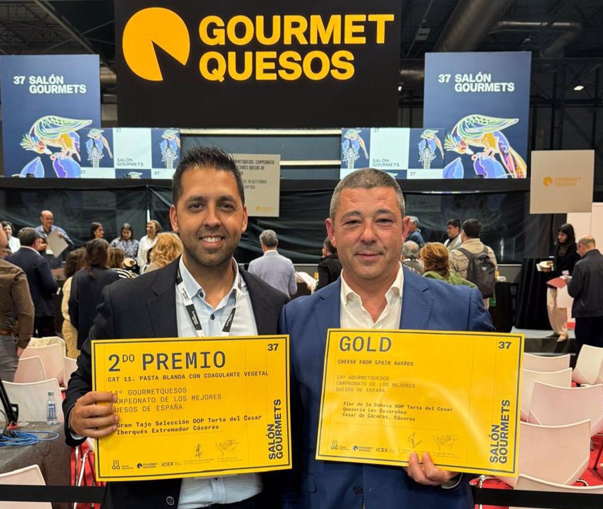 Dos quesos de la DOP Torta del Casar son premiados en el Salón Gourmets de Madrid Dos quesos de la DOP Torta del Casar son premiados en el Salón Gourmets de Madrid