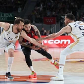 El Real Madrid, a un paso de la Final Four El Real Madrid, a un paso de la Final Four