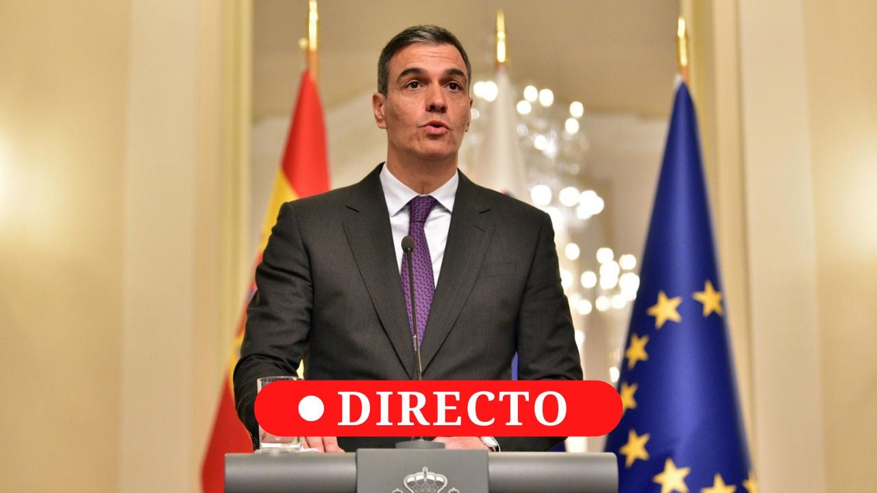 Últimas noticias de la decisión de Pedro Sánchez: posible dimisión, reacciones y movilizaciones en Ferraz Últimas noticias de la decisión de Pedro Sánchez: posible dimisión, reacciones y movilizaciones en Ferraz