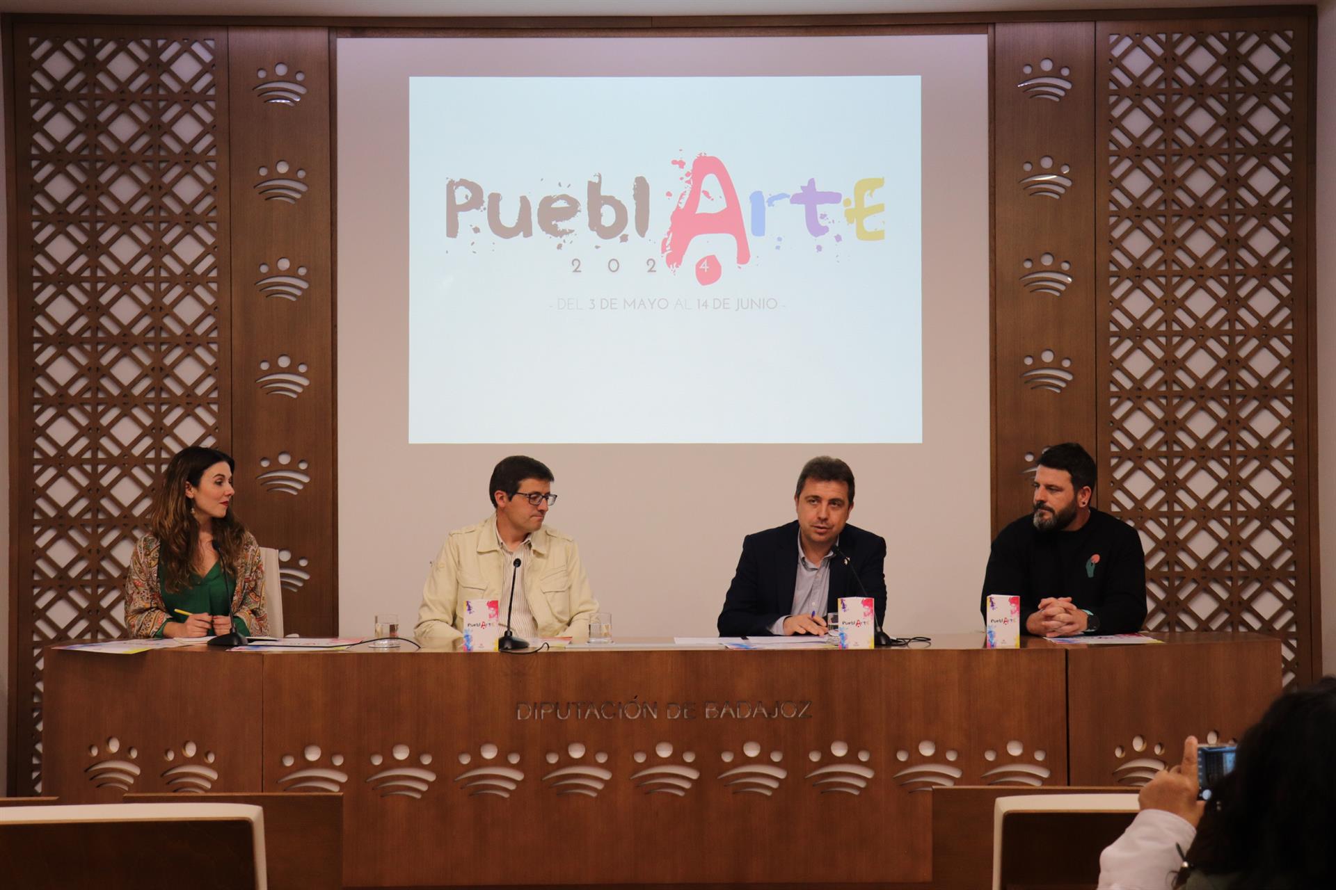 "Pueblarte 2024" llevará las artes plásticas y la música a seis municipios de la provincia de Badajoz "Pueblarte 2024" llevará las artes plásticas y la música a seis municipios de la provincia de Badajoz