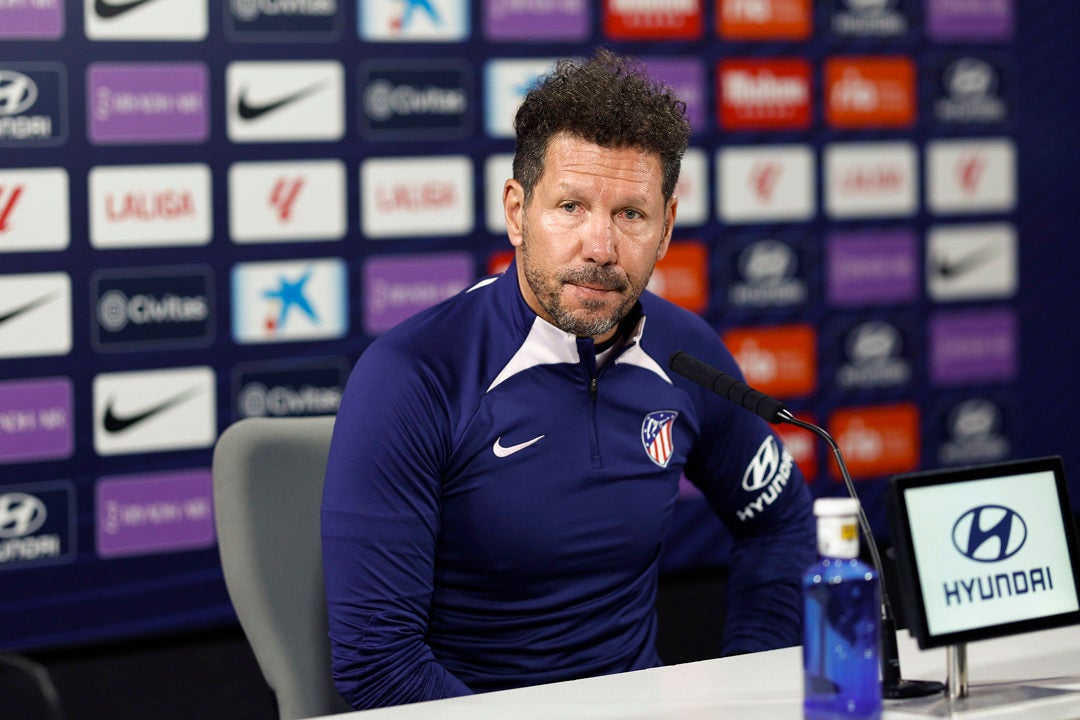 Simeone: "Necesitamos de todos, del equipo, de la gente" Simeone: "Necesitamos de todos, del equipo, de la gente"