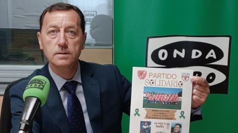 Carlos Lozano, presidente del equipo de veteranos del Club de F&uacute;tbol Los Santos