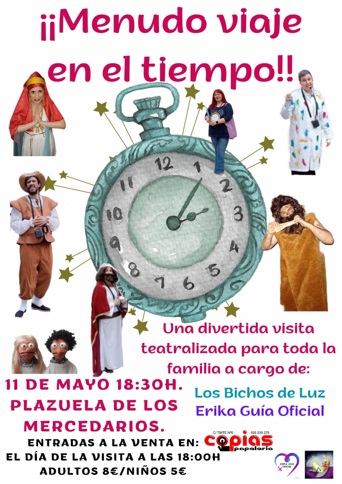 Visitas guiadas teatralizadas para toda la familia Visitas guiadas teatralizadas para toda la familia