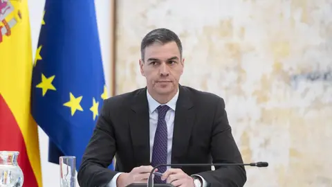 El presidente del Gobierno, Pedro Sánchez, en una comparecencia. El presidente del Gobierno, Pedro Sánchez, en una comparecencia.