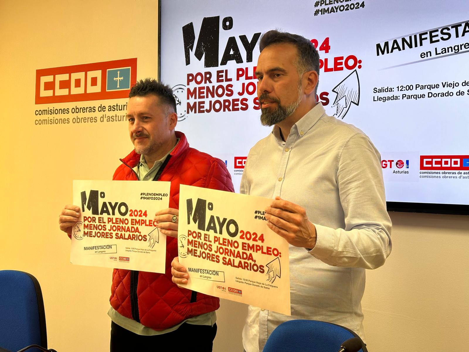 UGT y CCOO centran en el Nalón las movilización del Día del Trabajo UGT y CCOO centran en el Nalón las movilización del Día del Trabajo