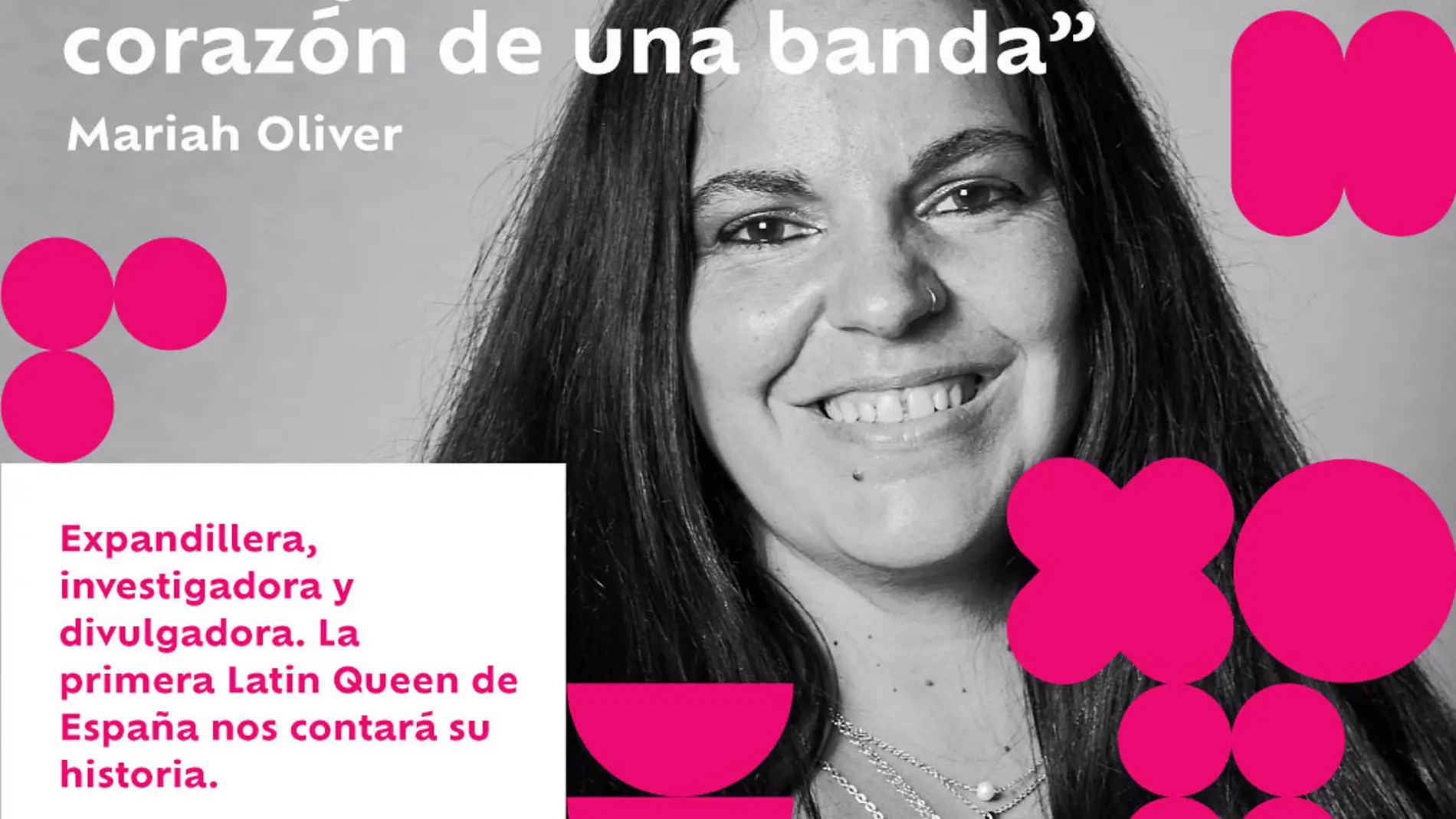 La primera 'latin queen' de España, Mariah Oliver, narrará su experiencia este lunes en Badajoz