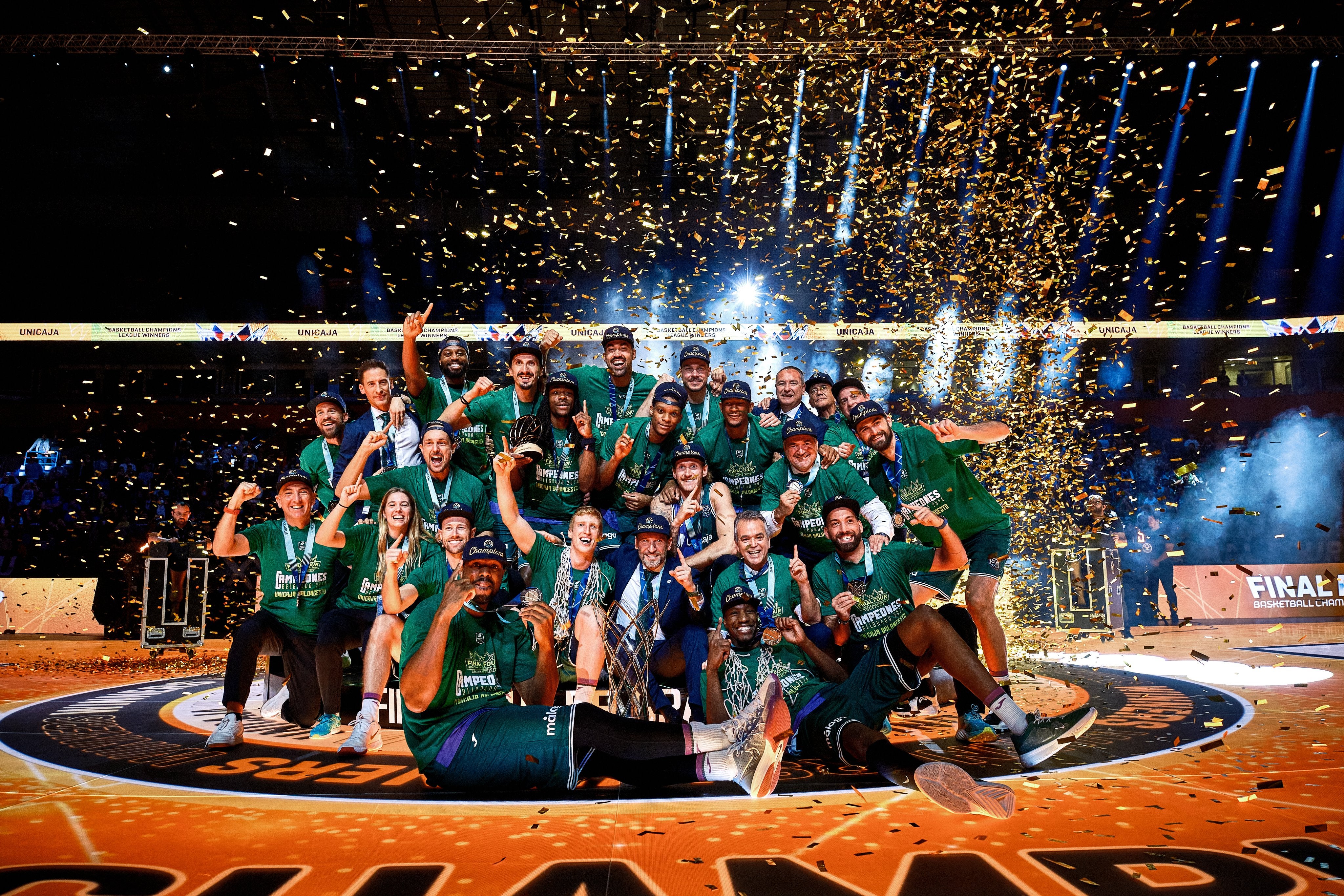 El Unicaja gana la Basketball Champions League El Unicaja gana la Basketball Champions League