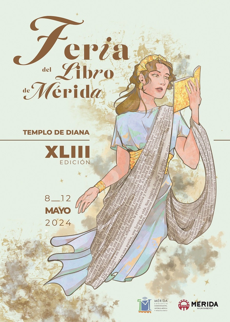 La escritora Clara Sánchez inaugurará la XLIII Feria del Libro de Mérida el 8 de mayo en el Templo de Diana La escritora Clara Sánchez inaugurará la XLIII Feria del Libro de Mérida el 8 de mayo en el Templo de Diana