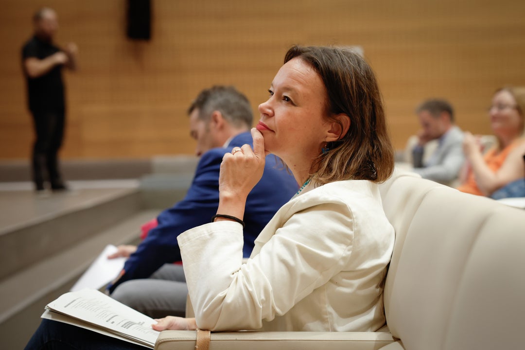 Leire Pajín se estrena como nueva Secretaria General del PSOE en el Parlamento Europeo Leire Pajín se estrena como nueva Secretaria General del PSOE en el Parlamento Europeo