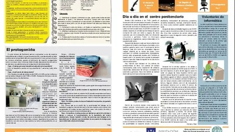 Internos de la cárcel de Badajoz ponen en marcha el 'Periódico Paréntesis' que aborda temas como la libertad de expresión Internos de la cárcel de Badajoz ponen en marcha el 'Periódico Paréntesis' que aborda temas como la libertad de expresión