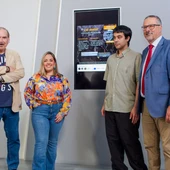 Imagen de la presentación de la gala 'A mi manera' en el Ayuntamiento de Huelva. Imagen de la presentación de la gala 'A mi manera' en el Ayuntamiento de Huelva.
