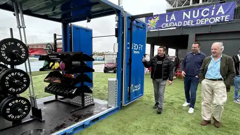 La Nucía inaugura el Cubofit, un nuevo gimnasio sostenible al aire libre La Nucía inaugura el Cubofit, un nuevo gimnasio sostenible al aire libre