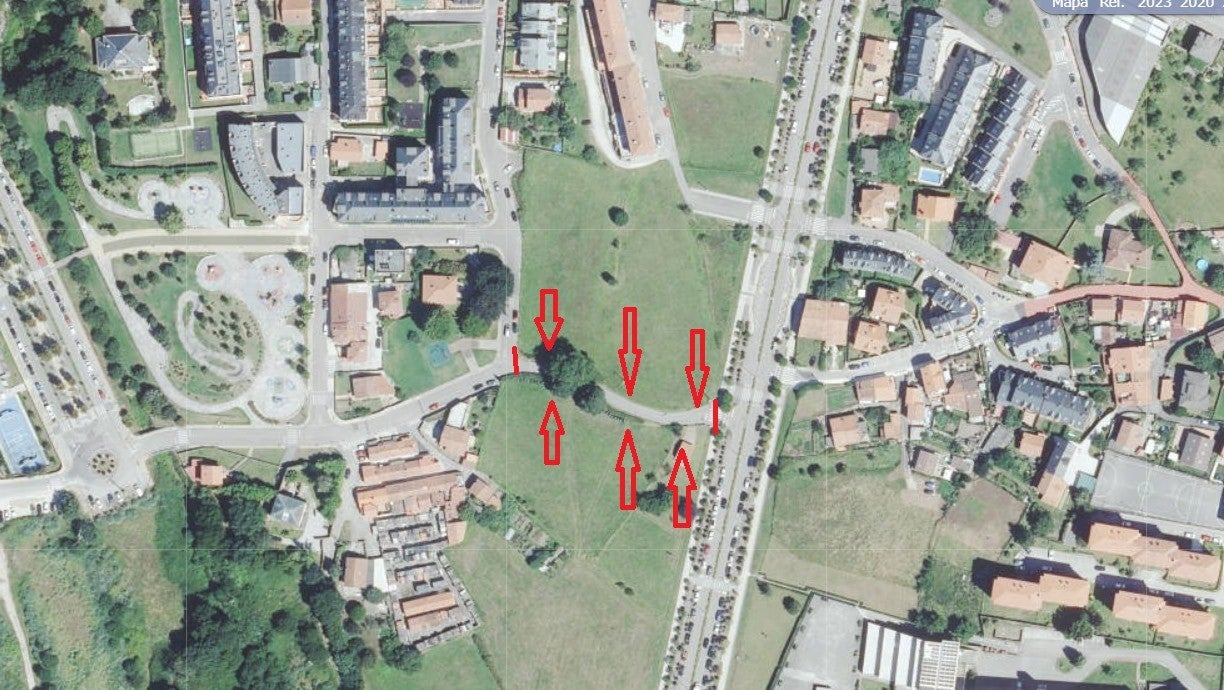 Un vial del barrio de Sierrapando en Torrelavega se cortará al tráfico el jueves Un vial del barrio de Sierrapando en Torrelavega se cortará al tráfico el jueves