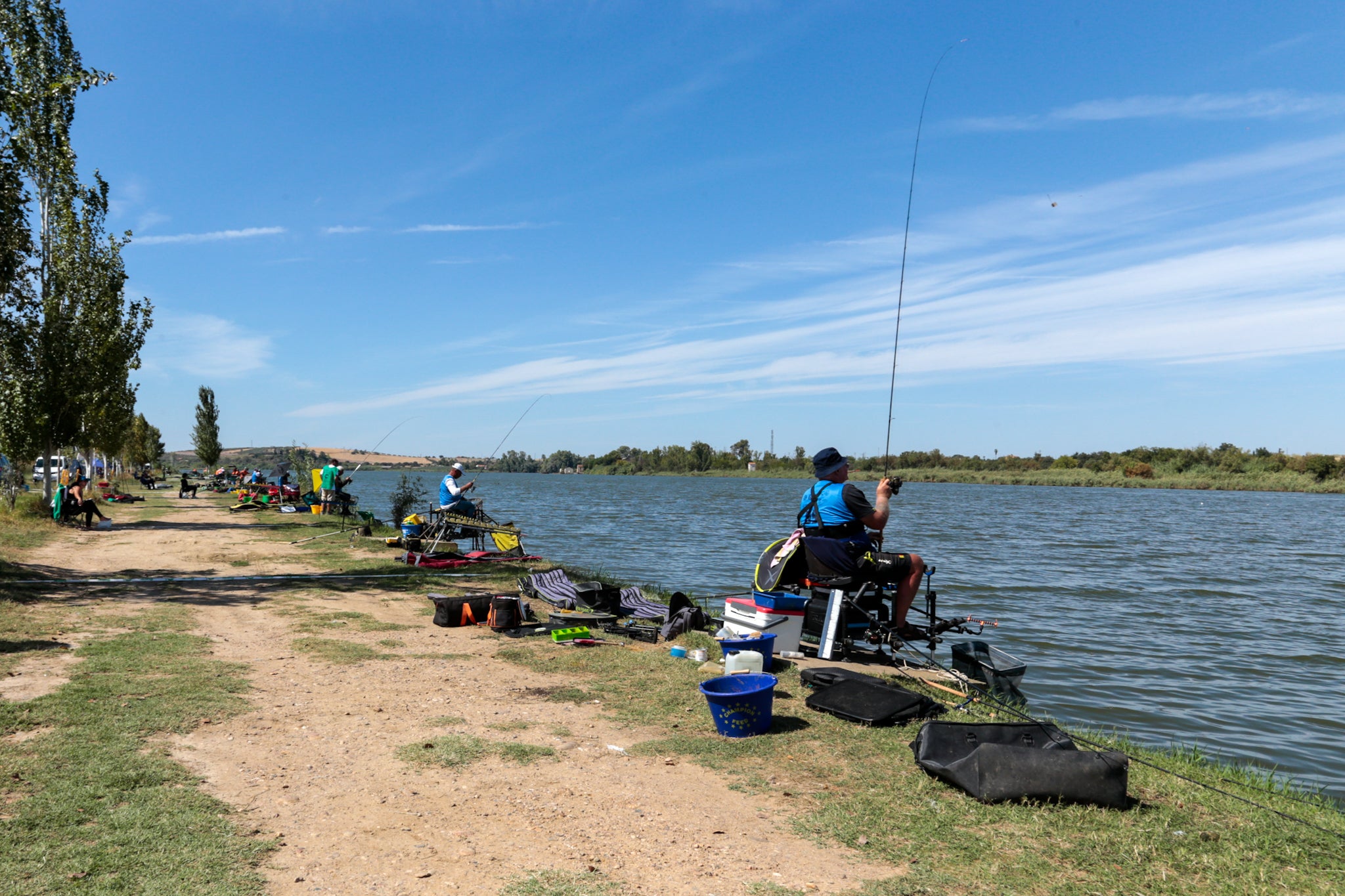 Mérida acoge esta semana el XIII Campeonato del Mundo de Pesca con cebador por naciones Mérida acoge esta semana el XIII Campeonato del Mundo de Pesca con cebador por naciones