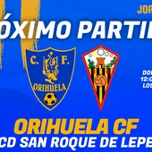 El Orihuela CF espera llenar Los Arcos en el último partido de liga previo al play off El Orihuela CF espera llenar Los Arcos en el último partido de liga previo al play off