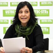 Iolanda Segura, portavoz del sindicato USTEC