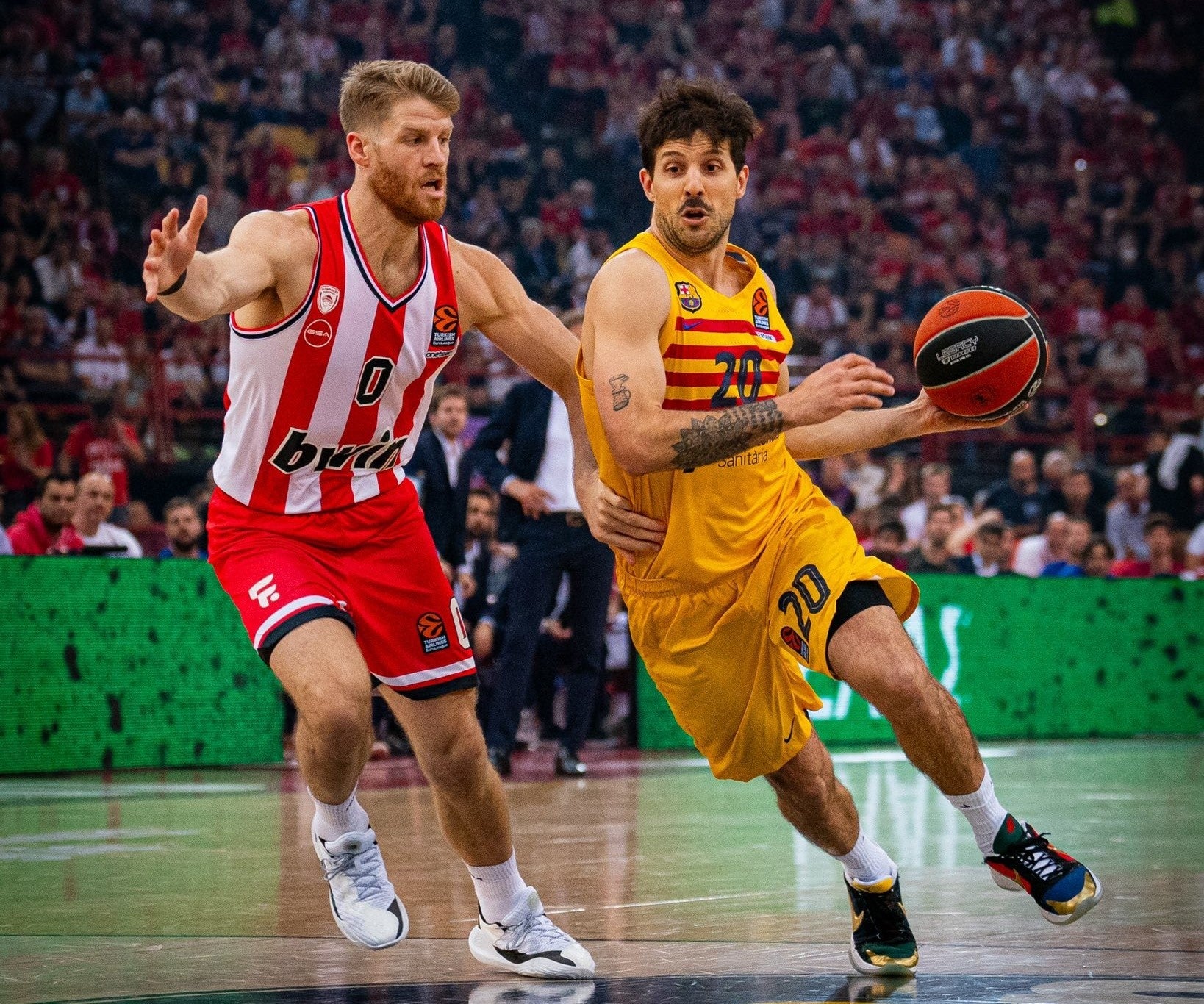 El Barça tumba a Olympiacos en la prórroga y se acerca a la Final Four El Barça tumba a Olympiacos en la prórroga y se acerca a la Final Four