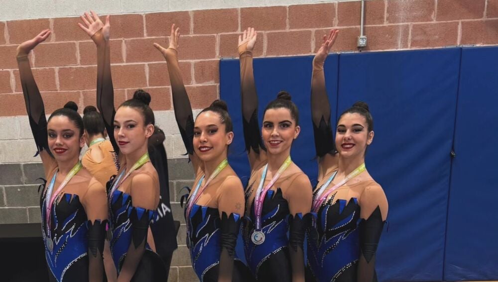 O Club Ximnasia Pavillón na I fase copa federacións ximnasia estética