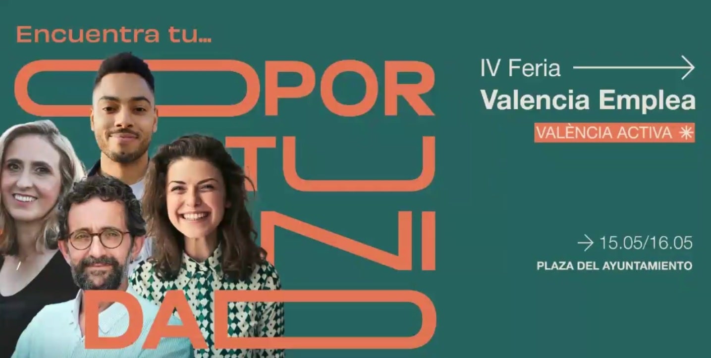La plaza del Ayuntamiento acogerá una nueva edición de la Feria València Emplea La plaza del Ayuntamiento acogerá una nueva edición de la Feria València Emplea