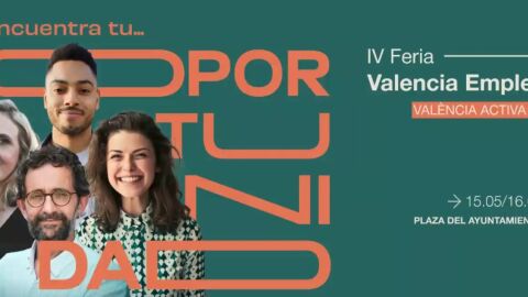 Cartel de la IV Feria València Emplea