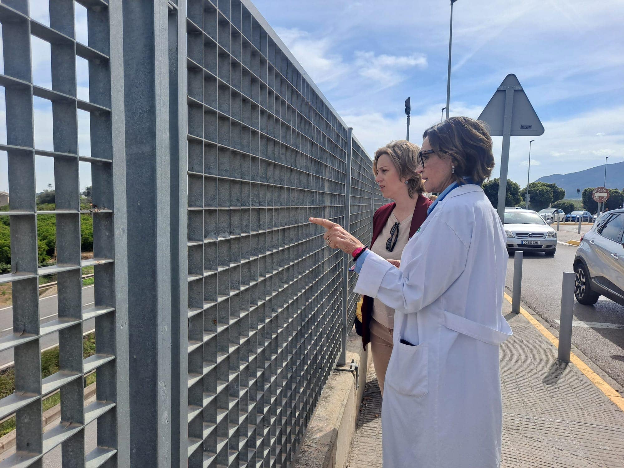 La portavoz adjunta del PP en les Corts ve in situ los problemas de aparcamiento del Hospital y el estado del antiguo hospital de Santa Lucia La portavoz adjunta del PP en les Corts ve in situ los problemas de aparcamiento del Hospital y el estado del antiguo hospital de Santa Lucia