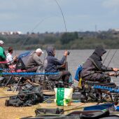 Entrenamiento del campeonato de pesca en Mérida