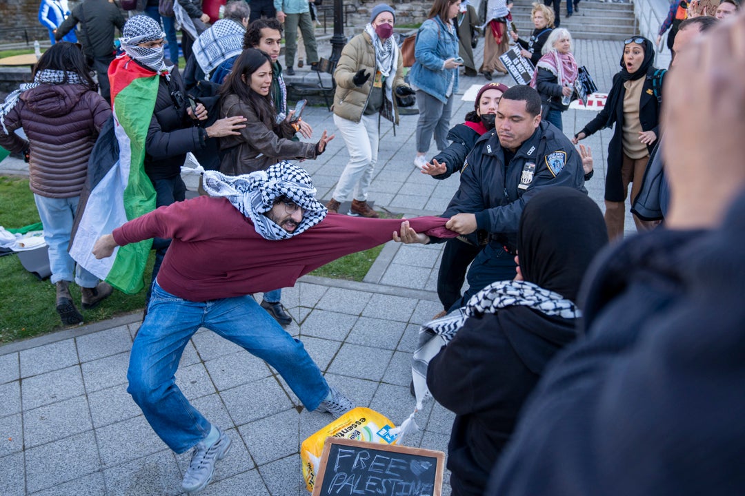Las protestas propalestina en las universidades de EEUU continúan y los detenidos ya superan el millar Las protestas propalestina en las universidades de EEUU continúan y los detenidos ya superan el millar